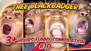 3 Hours THEE BLACKBADGER FUNNIEST VIDEOS  BEST OF THEE BLACKBADGER COMPILATION 10 [upl. by Uokes]