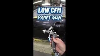 SLICK CLEAR COAT with a lvlp paint gun [upl. by Nay]