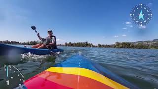 Kayak on Lake Sempach Sursee to Eich [upl. by Aubree]