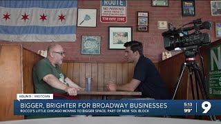 Sol Block bringing businesses to Broadway including new Roccos Little Chicago [upl. by Scheer]