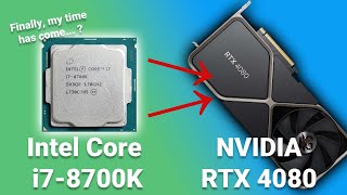 GeForce RTX 4080 with Core i78700K Benchmarks  How Much Bottleneck [upl. by Cad]