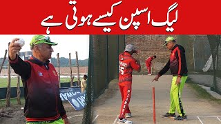 Learn leg spin tips from PCB certified coach [upl. by Tnahs]