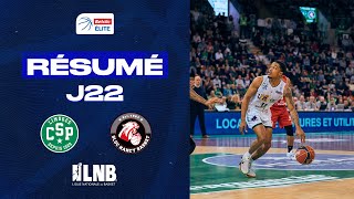 Limoges vs Nancy  Résumé 20222023  LNB Officiel [upl. by Janeta]