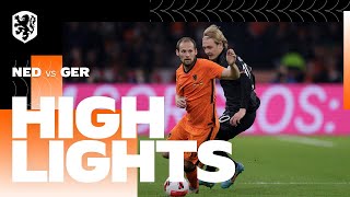 Friendly Draw 🇳🇱 ⚔️ 🇩🇪  Highlights Nederland  Duitsland [upl. by Ivers445]