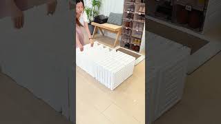 Foldable Shoe Rack No Installation ExtraLarge Capacity to Optimize Your Home Storage ANTBOX [upl. by Fortna766]