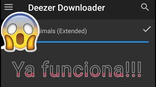 ¡URGENTE DEEZER DOWNLOADER FUNCIÓNA  DE REGRESO LA MEJOR APP PARA DESCARGAR MUSICA [upl. by Kehsihba923]