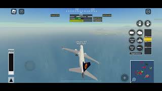 Lufthansa flight Friedrichshafen to Munich PTFS [upl. by Arej]