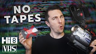 Filming on Vintage Hi8VHS Camera Made Easy  Tapeless Build [upl. by Sewole875]