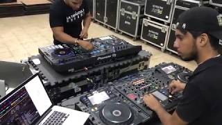 Pioneer CDJ2000 VS Pioneer DDJRZX  Práctica [upl. by Damalis897]