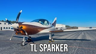 TL Sparker Is A Fast Little Airplane At 200 MPH [upl. by Kalfas]