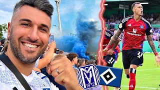 71 für HAMBURG MEPPEN im AUSNAHMEZUSTAND SV Meppen vs HSV DFB Pokal Stadionvlog [upl. by Gabby492]