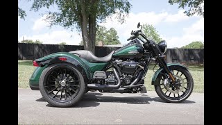 2024 Harley Davidson Freewheeler  Alpine Green  Black [upl. by Limaa]