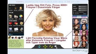 Prova Frisyrer På Nätet  Ladda Upp Ditt Foto  Virtuella Frisyr Simulator för Män Kvinnor [upl. by Holihs]