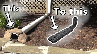 StealthFlow downspout for Low Profile drainage [upl. by Vania]