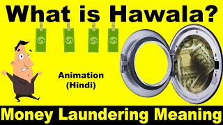 What is Hawala What is Money Laundering  Black Money  हवाला Definition Explained 2022 [upl. by Ayhtnic]