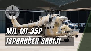 CROARMFOR 52 Srbiji isporučeni Ciparski helikopteri Mil Mi 35P  Hrvatska Vojska  Croatian Army [upl. by Darbie]