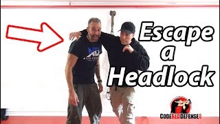 How to Escape a Headlock  Self Defense Techniques [upl. by Yerd977]