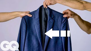 How to Fold and Pack a Suit The Right Way  GQ [upl. by Redmond122]