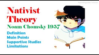 what is Nativist Theory Of Language Acquisition  definition  main points  limitations [upl. by Wessling847]