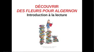 Découvrir quotDes Fleurs pour Algernonquot [upl. by Aney341]