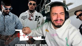 REACCION Anuel AA Casper Magico Luar La L amp Izaak  Toki Video Oficial [upl. by Zechariah]