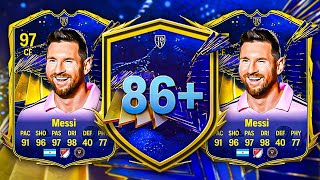 TOTY MESSI 86 PLAYER PICKS 😱 FC 24 Ultimate Team [upl. by Alvis]