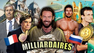 MILLIARDAIRES FRANÇAIS VS RUSSES [upl. by Dagall599]