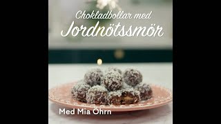 Chokladbollar fyllda med jordnötssmör [upl. by Peggie]