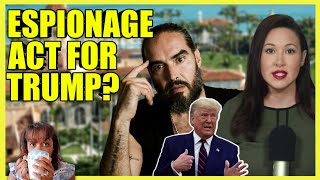 Russell Brand amp Kim Iversen BREAK DOWN Espionage Act clip [upl. by Appleby]