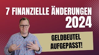 7 wichtige finanzielle Änderungen im Jahr auf den Geldbeutel der Rentner [upl. by Llesirg]