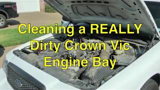 Cleaning a REALLY dirty engine bay [upl. by Della]