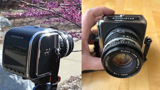 Nikon Pancake Lens on a Hasselblad 907X 50C with ND Throttle [upl. by Garin]