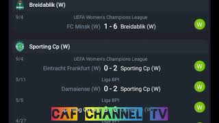 LIVEBreidablik W VS Sporting Cp W UEFA womens champions League Qualifications 2024 [upl. by Irb903]