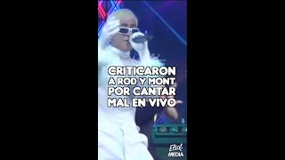 CRITICAN A ROD CONTRERAS Y MONT POR CANTAR MAL shorts [upl. by Krantz531]