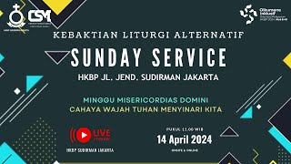 LIVE Ibadah Kebaktian Liturgi Alternatif  14042024  1100 WIB [upl. by Annoled398]