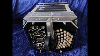 Meinel amp Herold 142 tone bandoneon no3 Art Deco for sale [upl. by Puttergill]