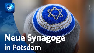 Neue Synagoge in Potsdam wird eröffnet [upl. by Eedak]