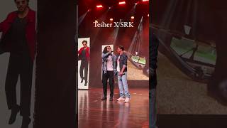 Tesher performs Young Shahrukh with Shahrukh Khan on his birthday [upl. by Arahsal835]