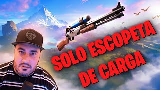 💀 ¡Ganando Solo con Escopeta de Carga 💀  Fortnite ZB [upl. by Dulsea]