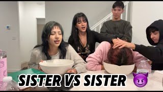 WHO KNOWS ME BETTER SISTER VS SISTER [upl. by Aerdma]