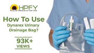 How to use Dynarex Urinary Drainage Bag [upl. by Inanak]