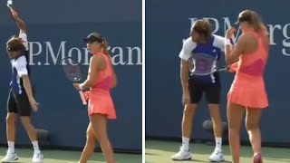 Paula Badosa deletes Stefanos Tsitsipas post after boyfriends angry US Open outburst [upl. by Nilac]