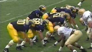 1991 Michigan 24 Notre Dame 14 PART 1 [upl. by Aihsal]