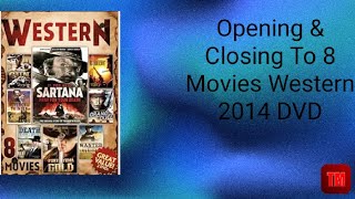 Opening amp Closing To 8 Movies Western 2014 DVD [upl. by Aiak]