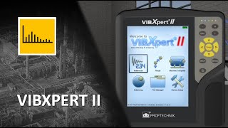 Field balancing with VIBXPERT II by PRUFTECHNIK [upl. by Yusem]