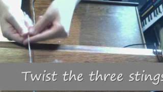 How to make a Twist Braceletnot the Chinese Staircase [upl. by Sunday]