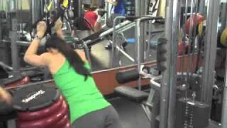 TRX Row To Triceps Extension [upl. by Arraeis]