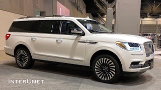 Luxury Black Label 2021 Lincoln Navigator TwinTurbocharged 7Passenger 4x4 SUV [upl. by Mathia]