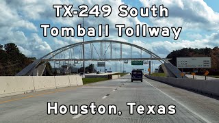 Houston Freeways  Tomball Tollway  Sam Houston Tollway  Interstate 69  US59 [upl. by Enomal]