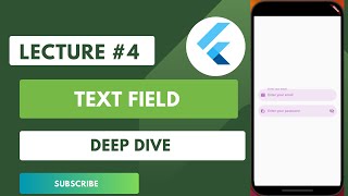 Text field in flutter  Deep Dive [upl. by Llered]